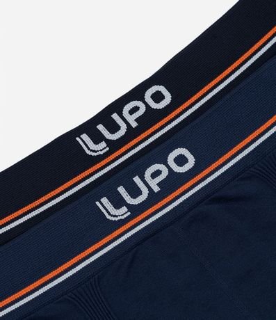 Kit 02 Calzoncillos Boxer en Poliamida con Rayas Lupo 4