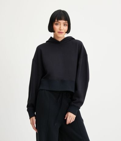 Buzo en Algodón con Capucha y Puño Ajustado 1