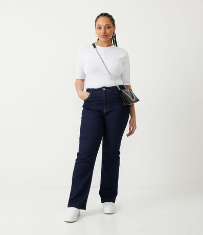 Pantalón Recto en Jeans Curve & Plus Size 2