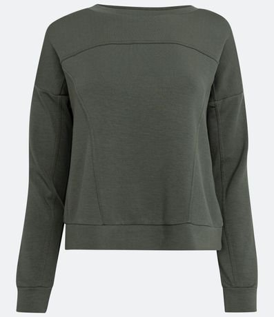 Buzo Deportivo en Modal con Recortes