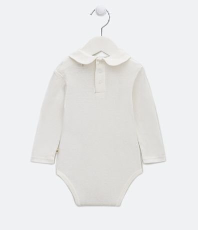 Vestido Infantil Floral con Body Cuello Muñeca - Talle 0 a 18 meses 4