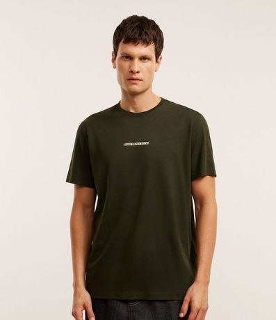 Remera Comfort en Algodón con Estampado Speed On The Rocks