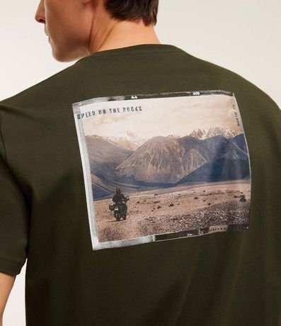 Remera Comfort en Algodón con Estampado Speed On The Rocks 3
