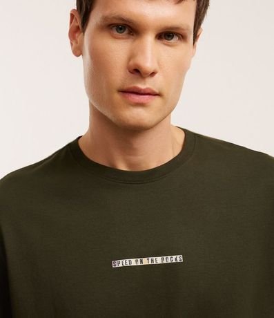 Remera Comfort en Algodón con Estampado Speed On The Rocks 4