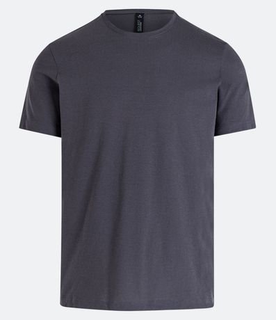 Remera Slim Básica en Algodón Manga Corta 4