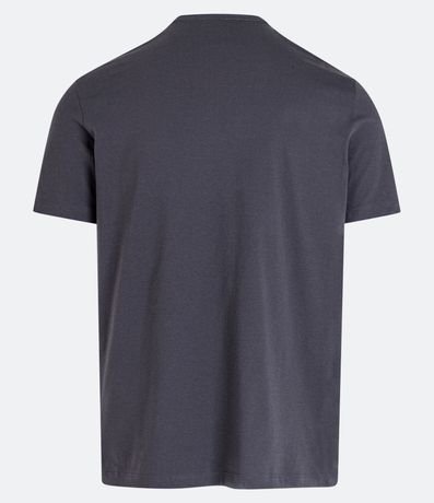 Remera Slim Básica en Algodón Manga Corta 5