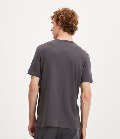 Remera Slim Básica en Algodón Manga Corta 3