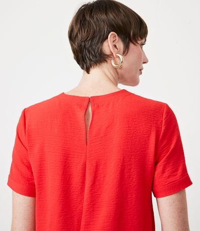 Blusa con Aberturas y Detalles de Pespuntes 3
