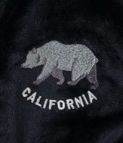 Bata de Baño Infantil en Fleece Estampado Califórnia - Talle P al GG 3