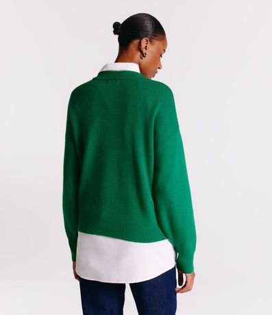 Suéter en Punto con Cuello Redondo 3