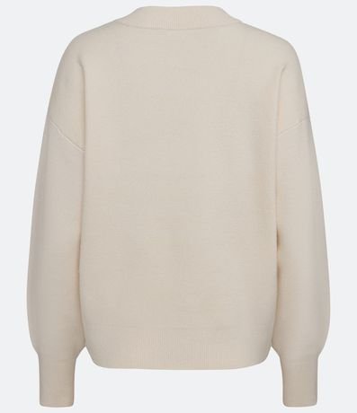 Suéter en Punto con Cuello Redondo 5