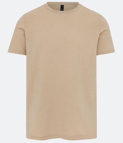 Remera Slim en Algodón con Textura Acanalada 6