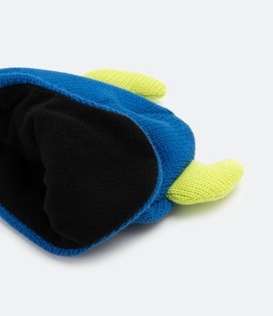 Gorro Infantil con Orejas y Carita de Monstro 2