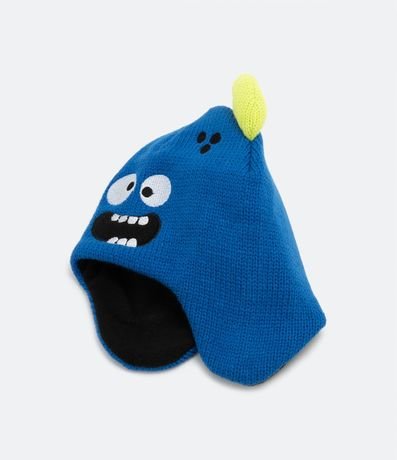 Gorro Infantil con Orejas y Carita de Monstro 3
