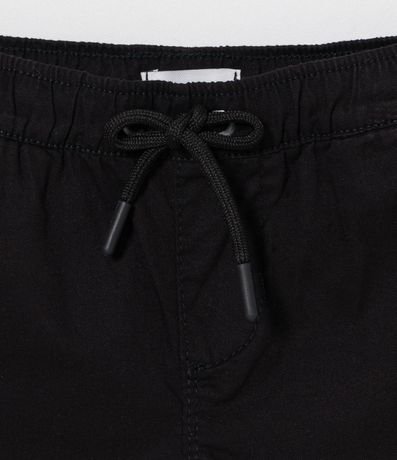 Bermuda Infantil en Sarga con Cordón en la Cintura - Talle 1 a 4 años 3