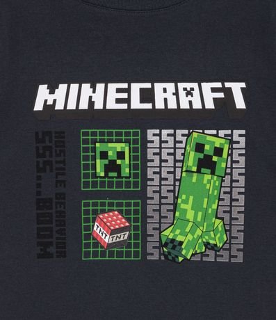 Remera Infantil Estampa Minecraft - Talle 5 a 14 años 3