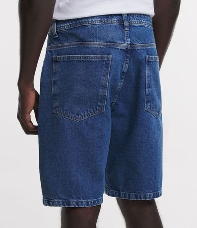 Bermuda Jeans Loose con Cintura Fija 3
