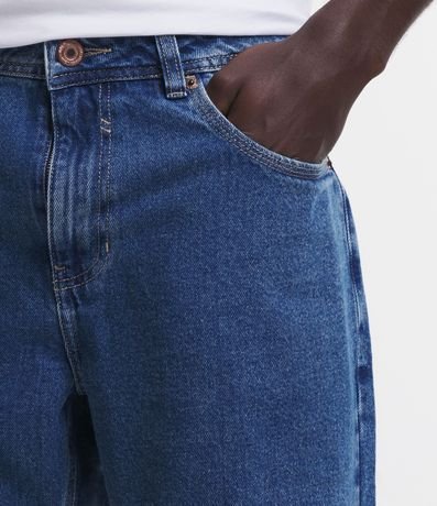 Bermuda Jeans Loose con Cintura Fija 4