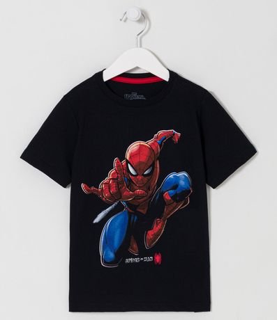 Remera Infantil Estampado Spider-Man - Talle 3 a 12 años 1