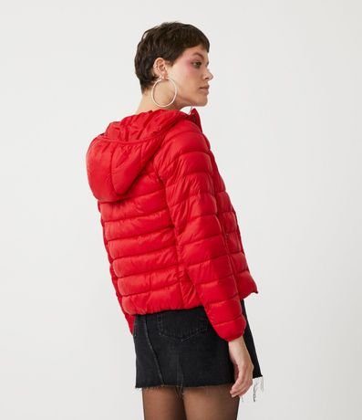 Campera Puffer Leve en Poliamida con Bolsa para Guardarla 3