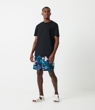 Remera Comfort en Algodón Pima con Manga Corta 2