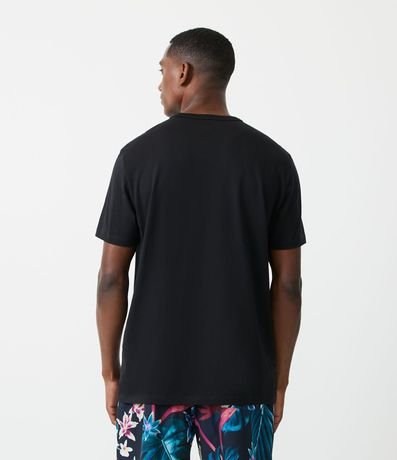 Remera Comfort en Algodón Pima con Manga Corta 3