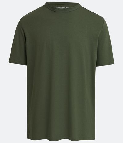 Remera Comfort en Algodón Pima con Manga Corta 5