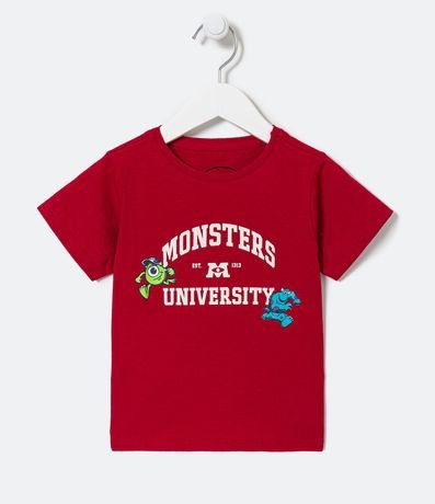 Remera Infantil Estampado Monstros S.A. University - Talle 1 a 5 años 1