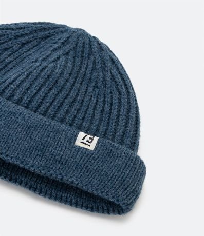 Gorro Leñador en Lana Acrílica con Dobra y Sin Costura 2