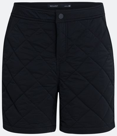 Bermuda en Poliamida con Textura Capitoneada y Bolsillos 5