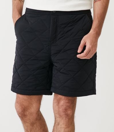 Bermuda en Poliamida con Textura Capitoneada y Bolsillos 2