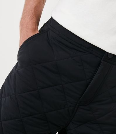 Bermuda en Poliamida con Textura Capitoneada y Bolsillos 4