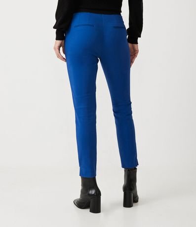 Pantalón Sastrería con Bolsillos Detanteros Sin Estampa 3