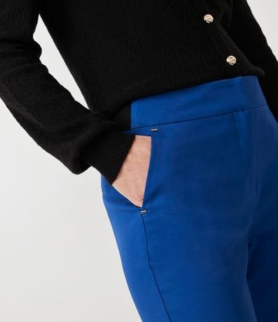 Pantalón Sastrería con Bolsillos Detanteros Sin Estampa 4