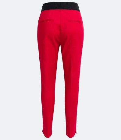 Pantalón Sastrería con Bolsillos Detanteros Sin Estampa 6