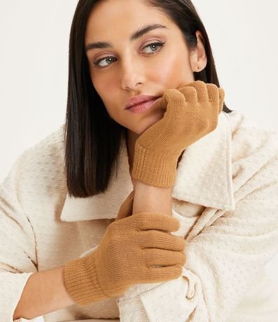 Guante Tejido con Puño Acanalado