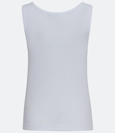 Blusa Musculosa en Algodón con Escote U 6