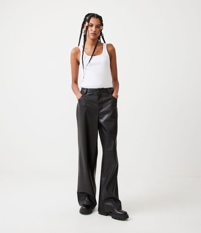 Blusa Musculosa en Algodón con Escote U 2