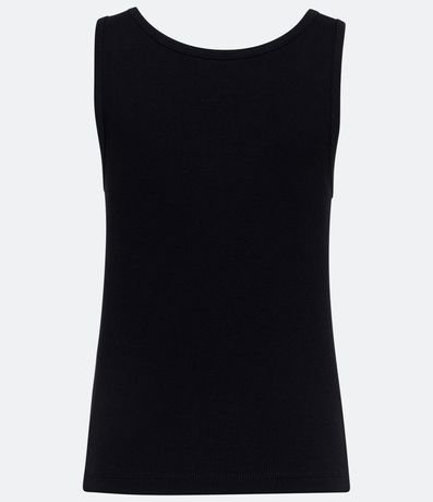 Blusa Musculosa en Algodón con Escote U 6