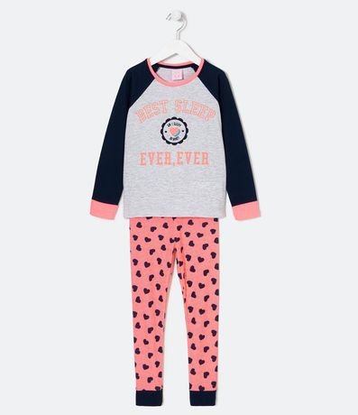 Pijama Largo Infantil Estampado Best Sleep - Talle 5 a 14 años 1