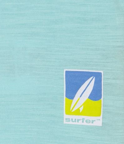 Musculosa Infantil con Pequeño Bolsillo Frontal y Etiqueta Aplicada - Talle 5 a 14 años 4