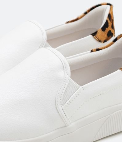 Championes Slip On con Detalle Animal Print Jaguar 2