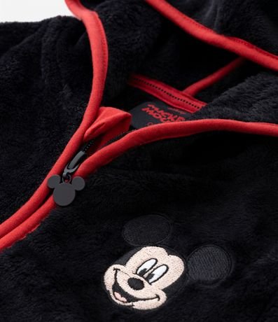 Saco Infantil con Capucha y Bordado Mickey - Talle 1  a 5 años 3