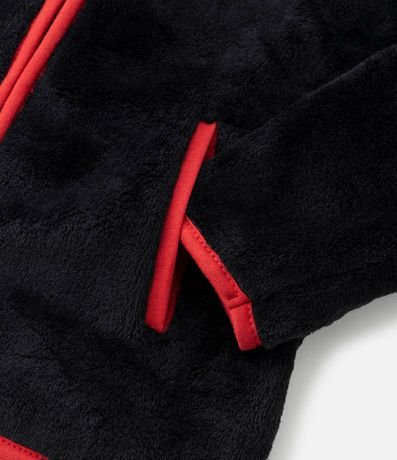 Saco Infantil con Capucha y Bordado Mickey - Talle 1  a 5 años 4