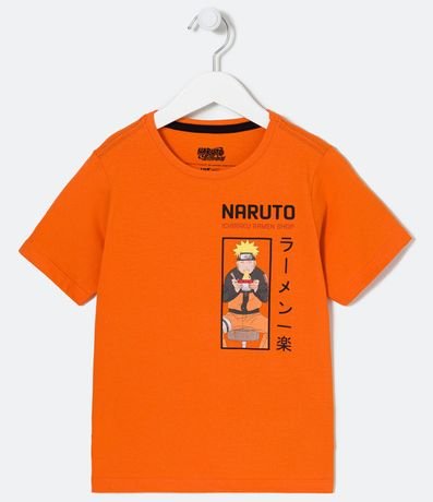 Remera Infantil con Estampado Naruto y Manga Corta - Talle 5 a 14 años 1
