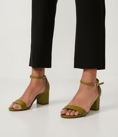 Sandalia Tacón Bloque 5