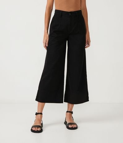 Pantalón Pantacourt en Sarga 2