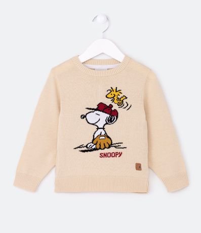Suéter Infantil de Punto Estampado Snoopy  - Talle 1 a 5 años 1