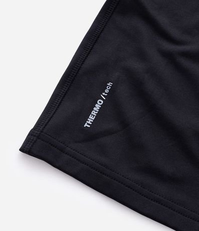 Remera Deportiva Térmica con Cremallera en el Cuello y Recortes 11