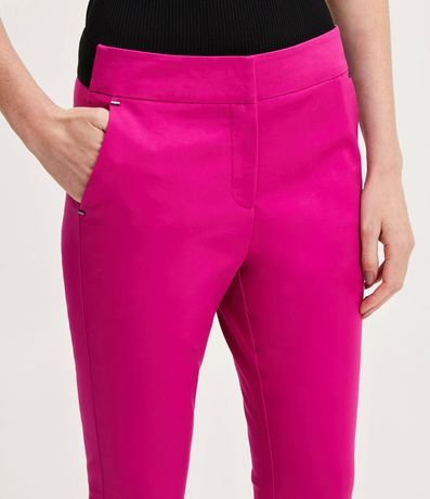 Pantalón Sastrería con Bolsillos Detanteros Sin Estampa 4